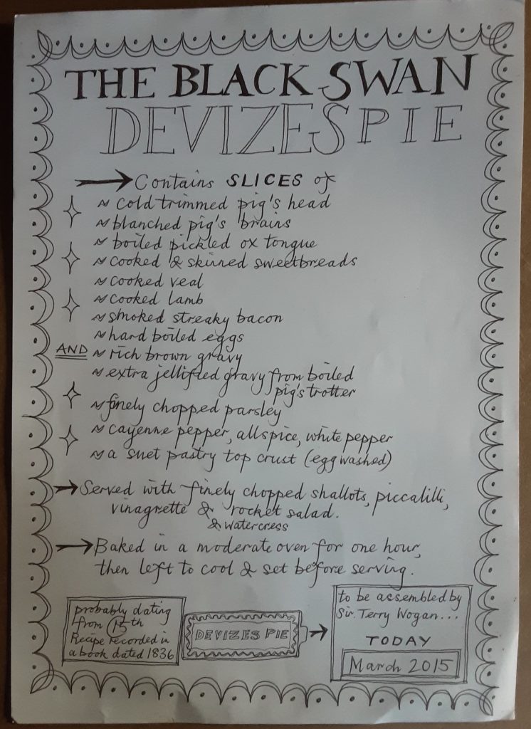 Devizes Pie Recipe